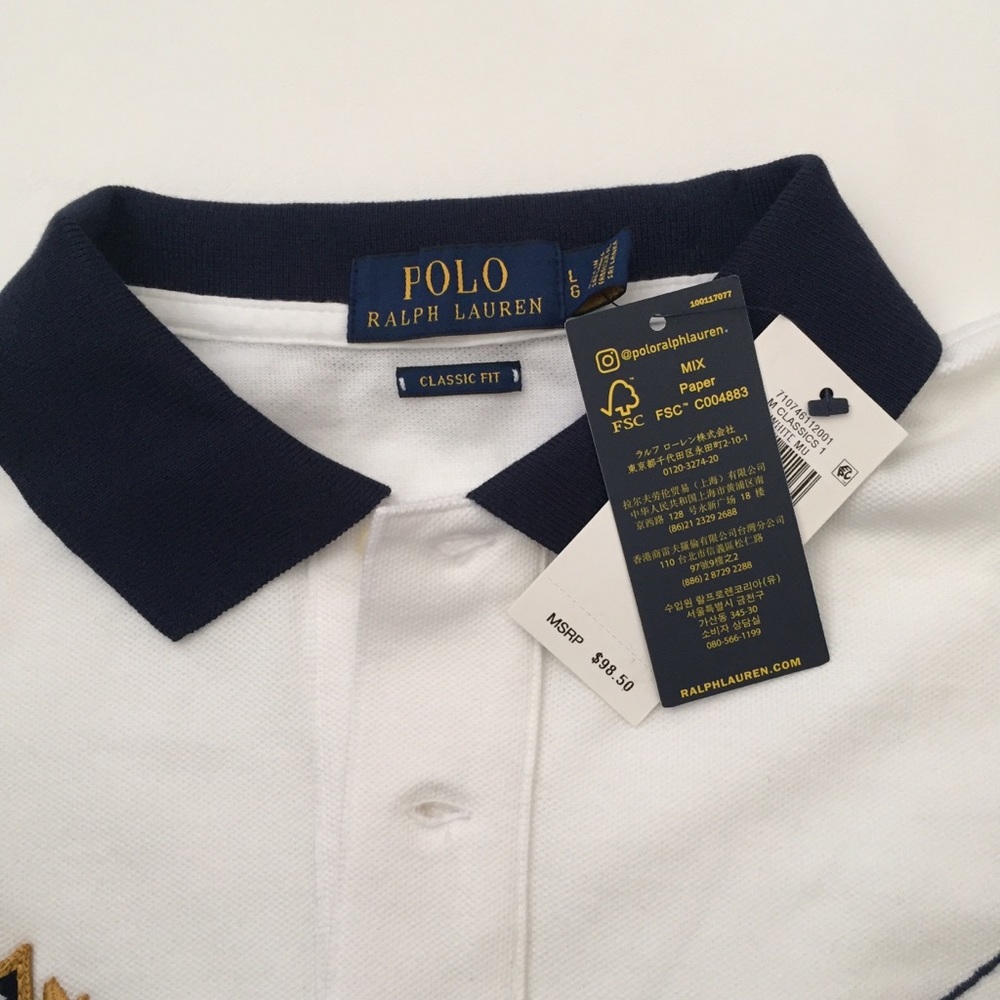 Polo Ralph Lauren Men’s Big Pony Polo Shirt - Picture 6 of 7